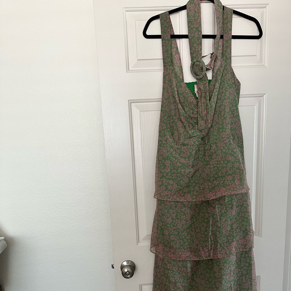 Show Me Your MuMu Cosmopolitan Midi - Watermelon Floral - XL - Picture 5 of 6